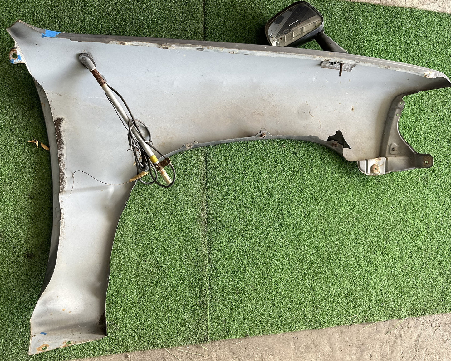 TOYOTA HILUX LN86 FRONT FENDER WITHOUT HOLE BLACK LH (FFWH023)