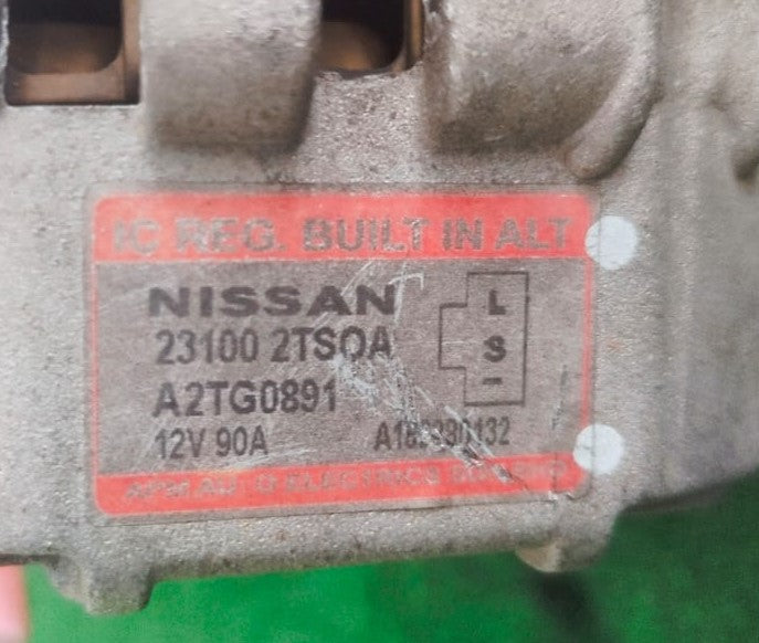 NISSAN LIVINA L11 ALTERNATOR (U) (23100-2TSOA-U)