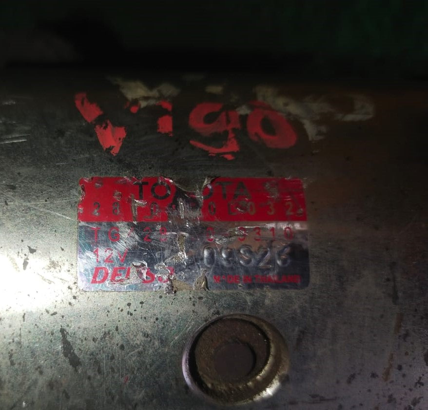 TOYOTA VIGO KUN25 STARTER (U) (28100-0L032-U)