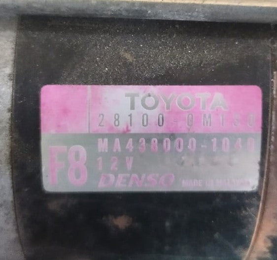 TOYOTA VIOS NCP150 STARTER (U) (28100-0M130-1)