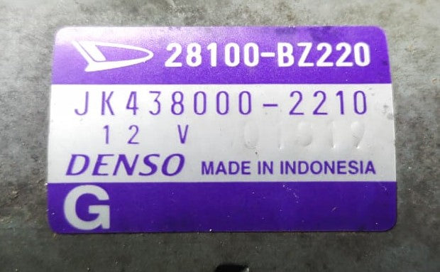 TOYOTA RUSH F700 STARTER (28100-BZ220)
