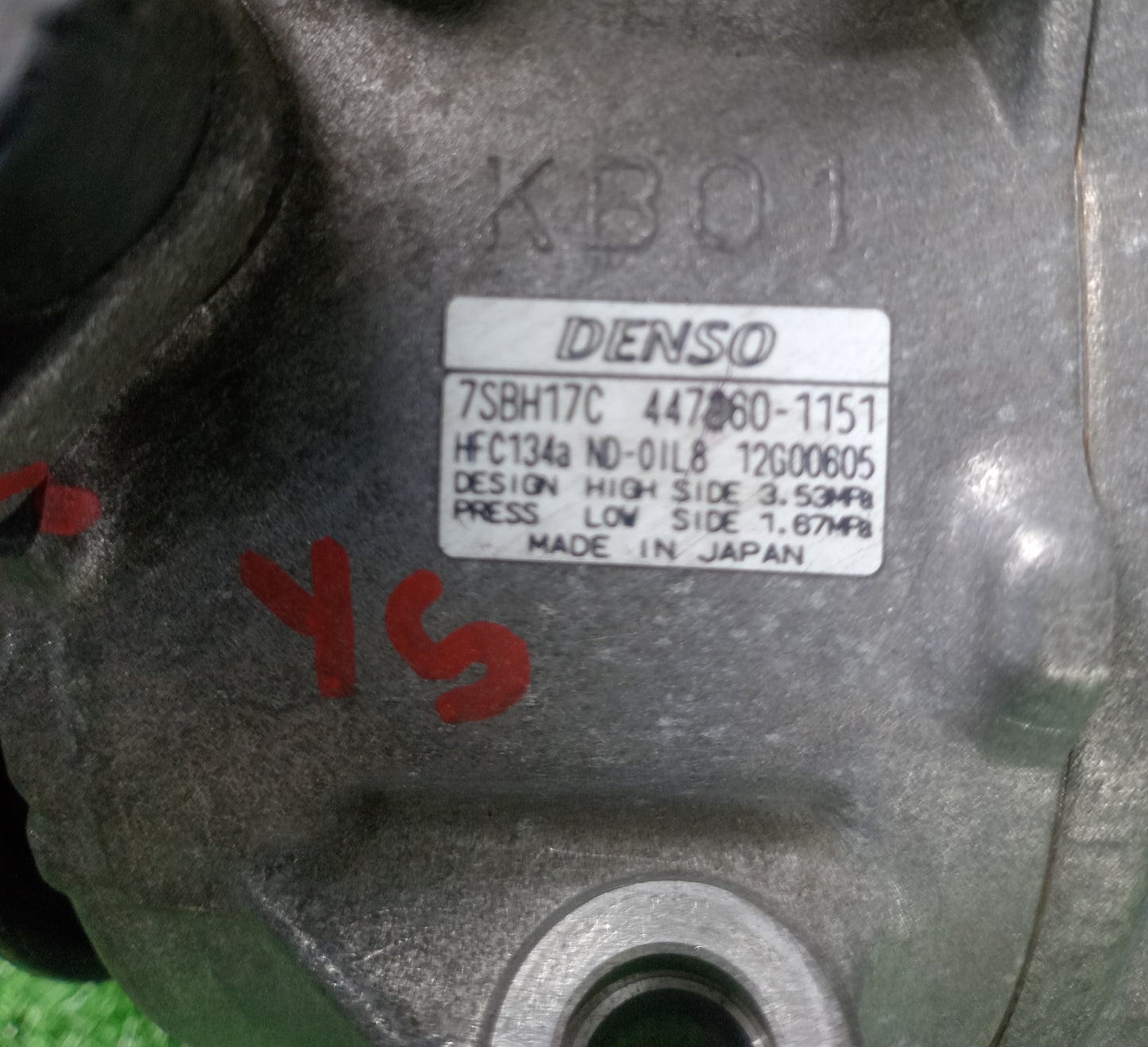 TOYOTA ESTIMA GSR50 2GR COMPRESSOR (447260-1151)