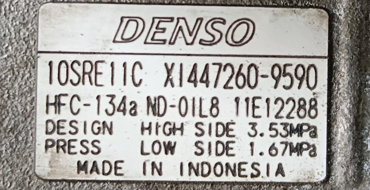 TOYOTA YARIS COMPRESSOR (447260-9590)