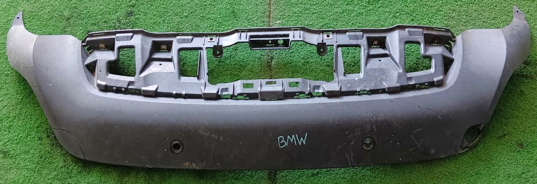BMW X5 E70 REAR BUMPER LOWER END PLATE BLACK (5112 7183146)