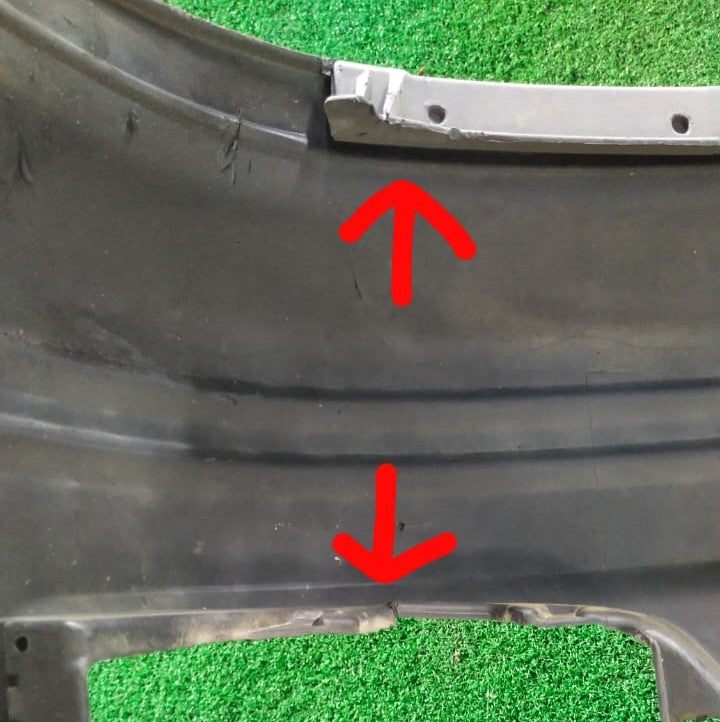 TOYOTA UNSER FRONT BUMPER WHITE (B) (52119-0B180)