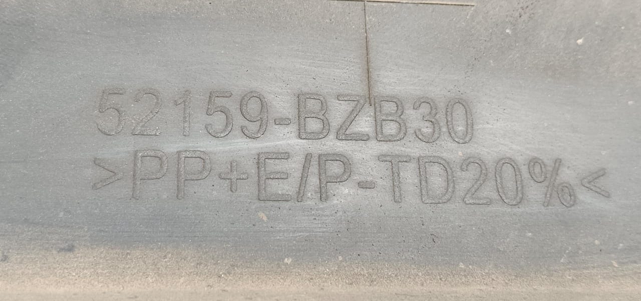 PERODUA BEZZA REAR BUMPER WHITE (52159-BZB30)