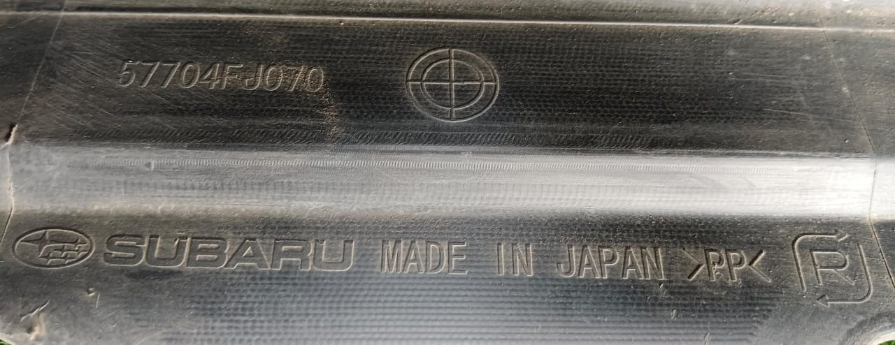 SUBARU XV FRONT BUMPER ORANGE (B) (57704FJ070)