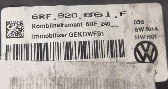 VOLKSWAGEN POLO MK5 METER AT (6RF 920 861 F)
