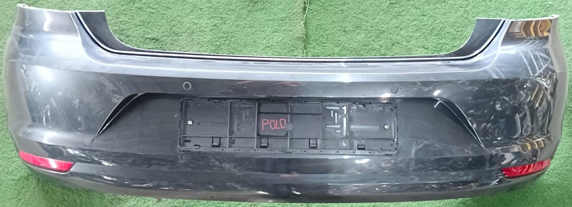 VOLKSWAGEN POLO REAR BUMPER BLACK (6RG807421C)