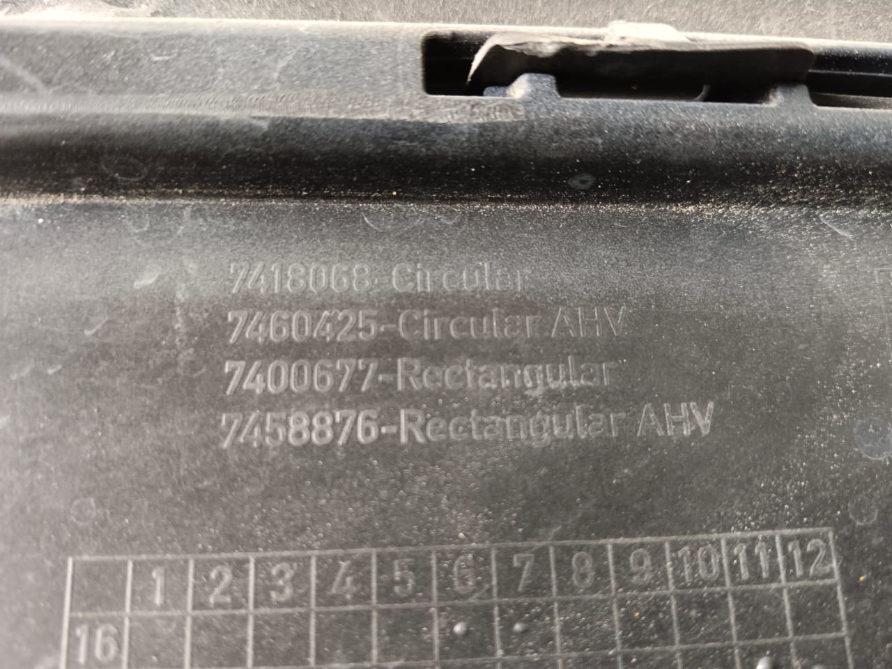 BMW X3 G01 REAR BUMPER BLACK (B) (7418068)
