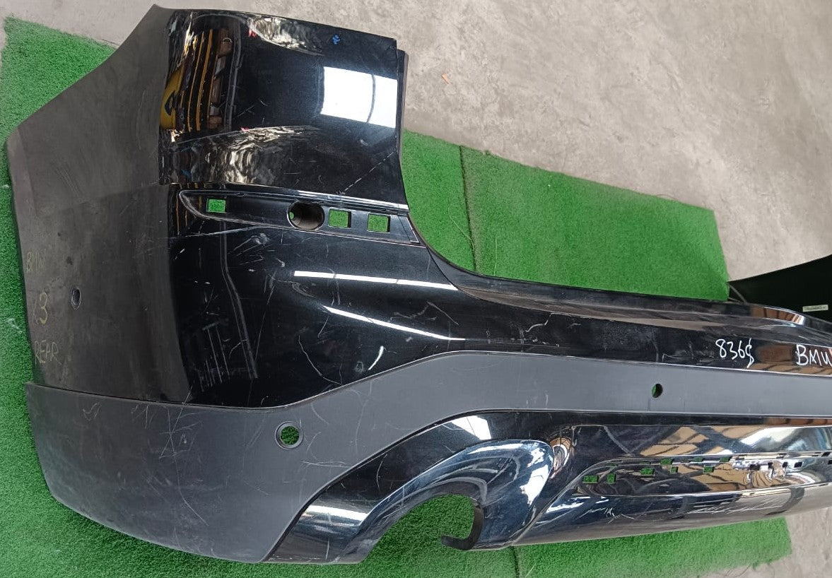BMW X3 G01 REAR BUMPER BLACK (B) (7418068)