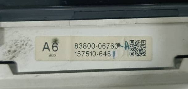 TOYOTA CAMRY METER AT (83800-06760)