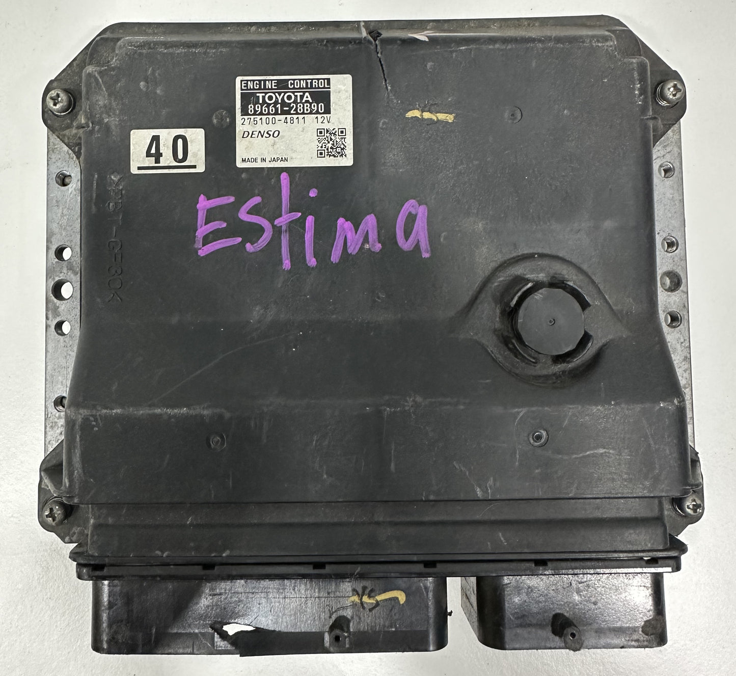 TOYOTA ESTIMA ENGINE ACR50 CONTROL ECU (89661-28B90)