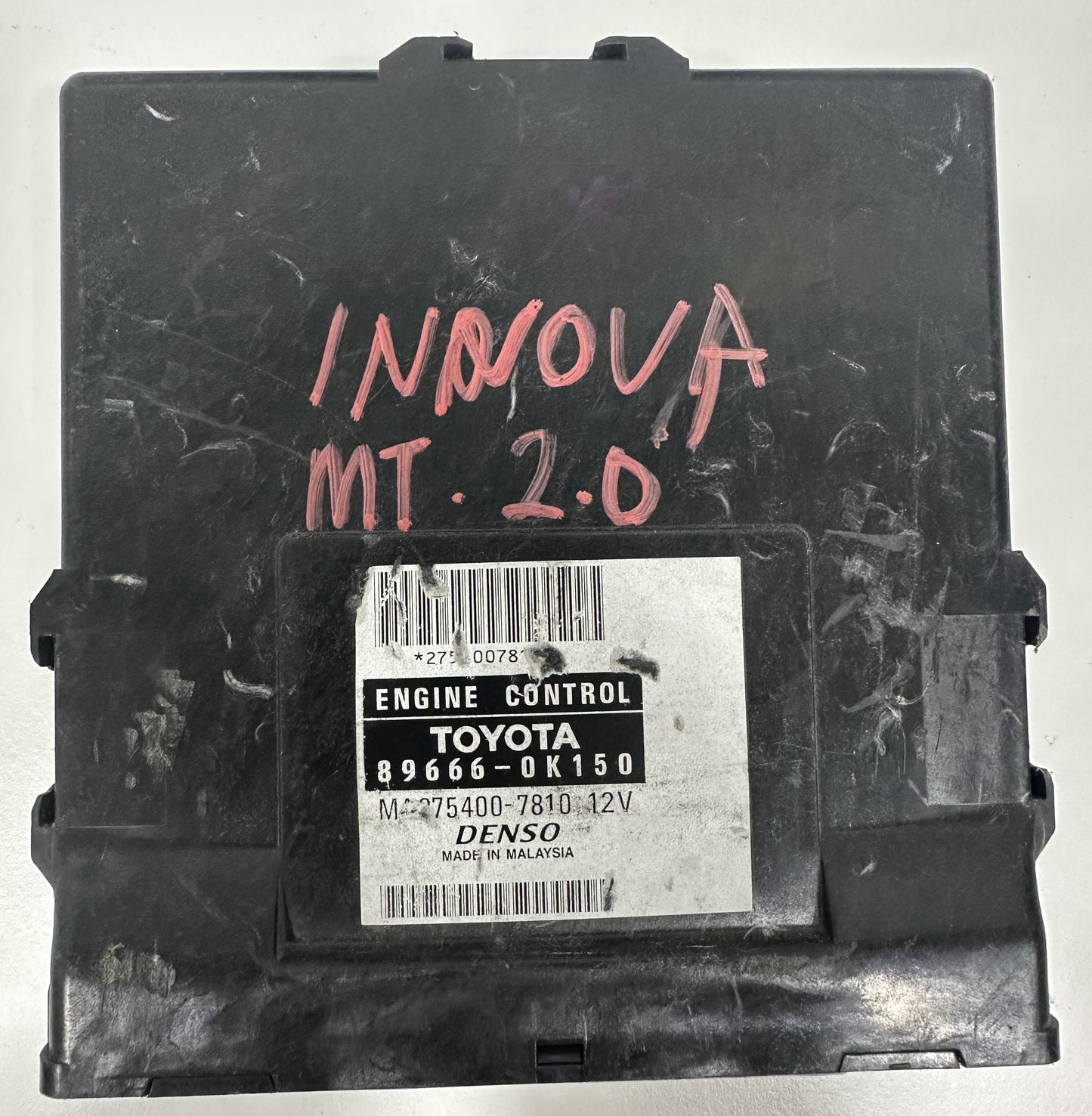 TOYOTA INNOVA MT 2.0 ENGINE CONTROL ECU (89666-0K150)