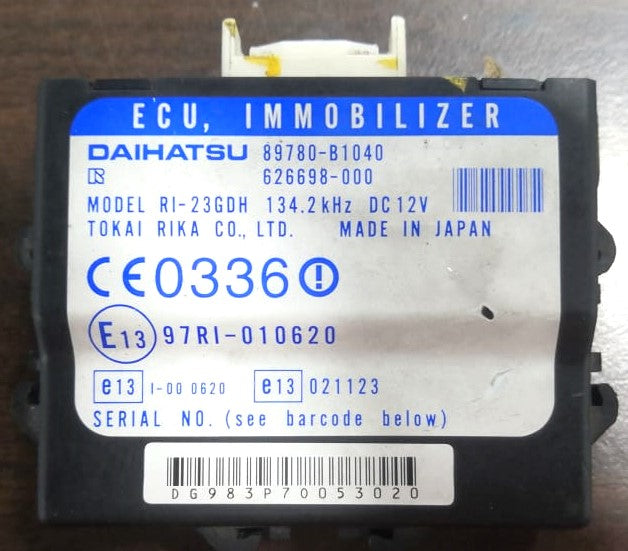 PERODUA MYVI IMMOBLIZER ECU (89780-B1040)