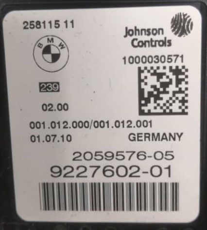 BMW 5SERIES F10 METER AT (9227602-01)