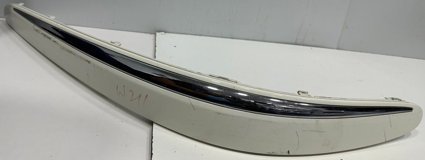 MERCEDES E CLASS W211 FRONT BUMBER MOLDING (LH) (A2118850512)