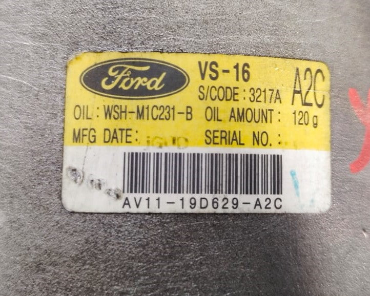 FORD ECO SPORT COMPRESSOR (AV11-190629-A2C)