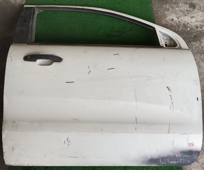 FORD RANGER T7 SINGLE CAP DOOR PANEL FRH COMPLETE WHITE (DP00021)