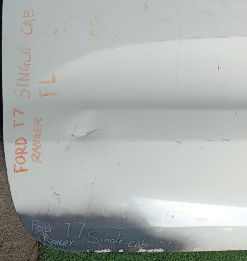 FORD RANGER T7 DOOR PANEL FLH COMPLETE WHITE (DP00078)