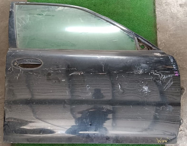 PROTON WIRA DOOR PANEL FRH COMPLETE BLACK (B) (DP00087)