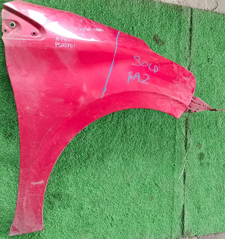 PEUGEOT 208 FRONT FENDER WITHOUT HOLE RED RH (FFWH057)