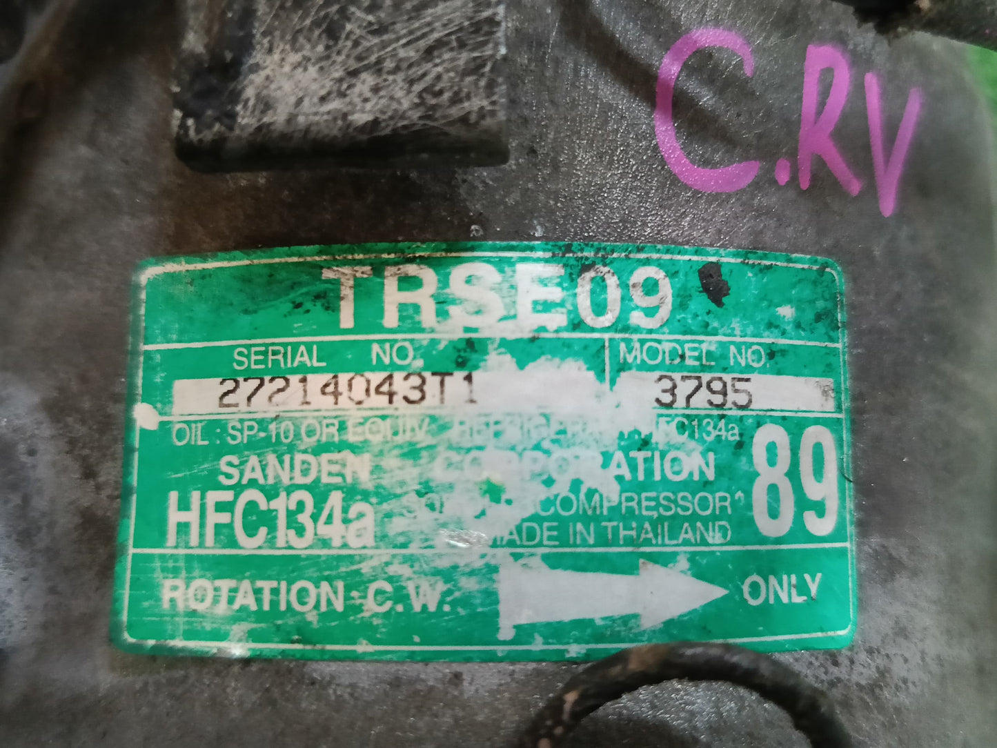 HONDA CRV COMPRESSOR (TRSA09)