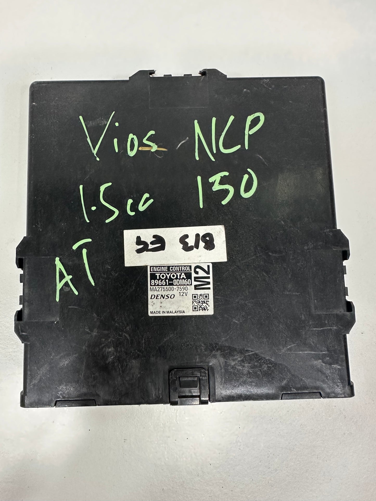 TOYOTA VIOS NCP150 ENGINE CONTROL ECU (M2) (89661-0DM60)