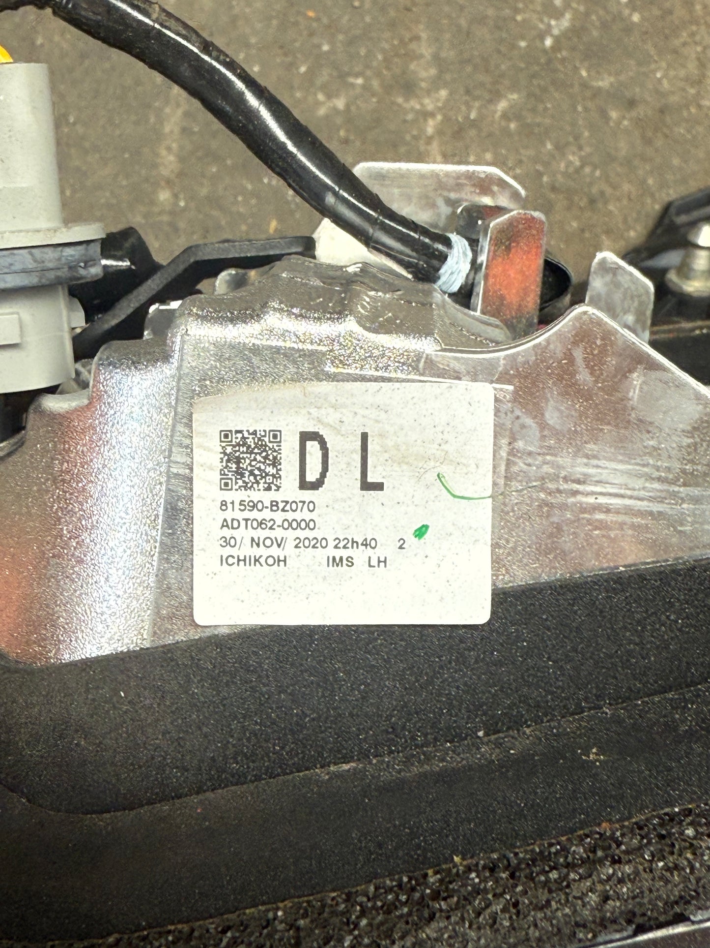 PERODUA ARUZ INNER TAIL LAMP LH 81590-BZ070
