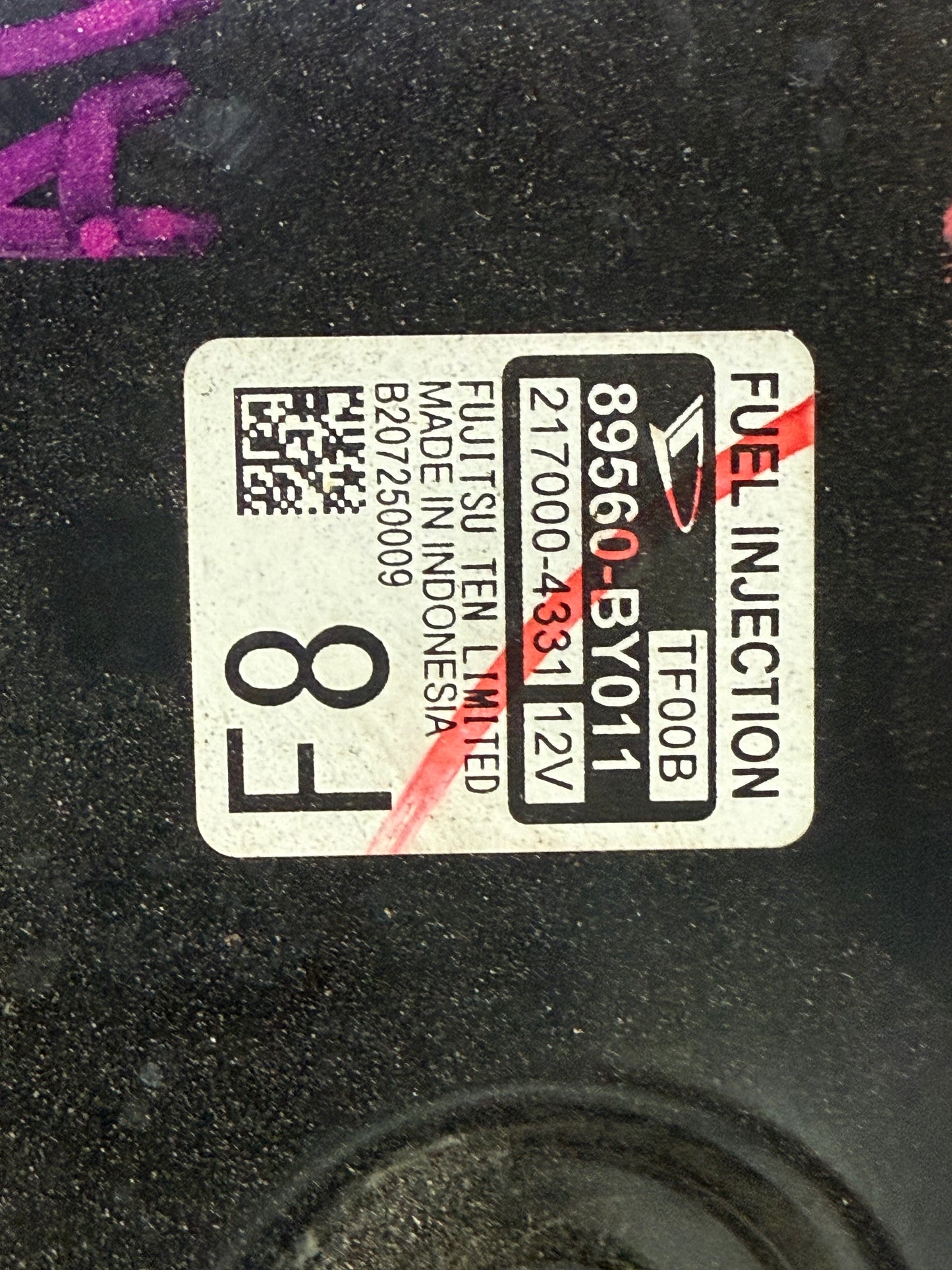 PERODUA ARUZ FUEL INJECTION COMPUTER BOX ECU 89560-BY011