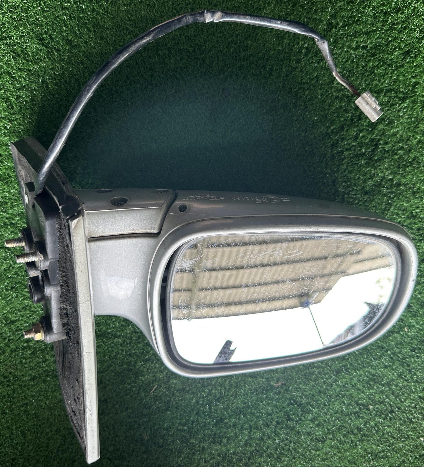 PERODUA KELISA SIDE MIRROR 3WIRE LH SILVER (SM00021)