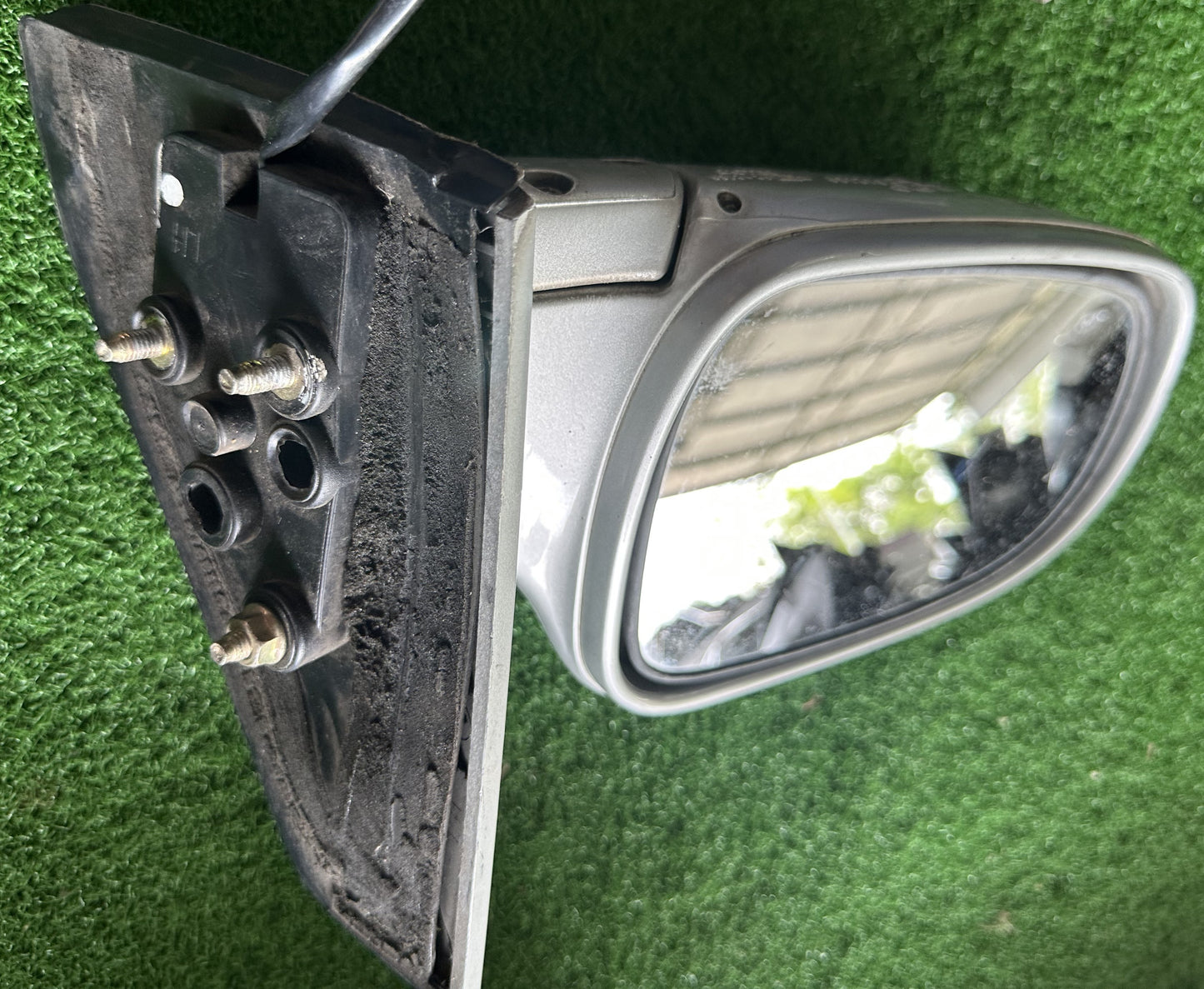 PERODUA KELISA SIDE MIRROR 3WIRE LH SILVER (SM00021)