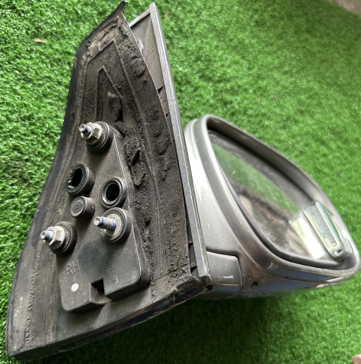 PERODUA KELISA SIDE MIRROR NO WIRE RH GREY (SM00022)