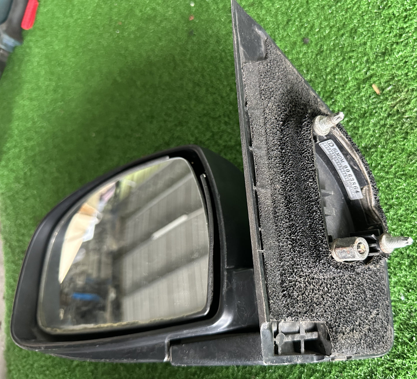 PROTON SAGA BLM SIDE MIRROR NO WIRE LH BLACK (PW844926)
