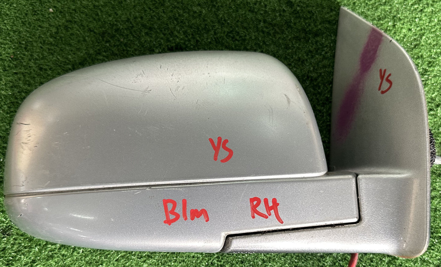 PROTON SAGA BLM SIDE MIRROR 3WIRE RH SILVER (PW844726)