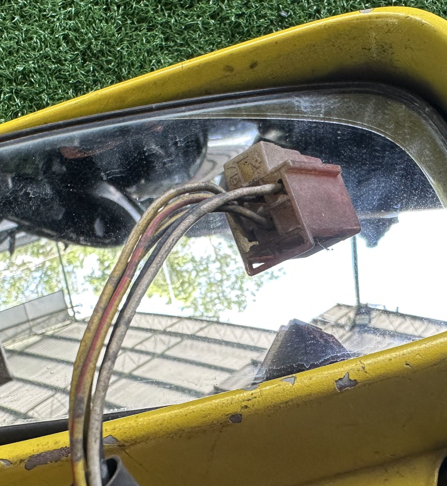 HONDA CIVIC EK SIDE MIRROR 5WIRE LH YELLOW (SM00034)