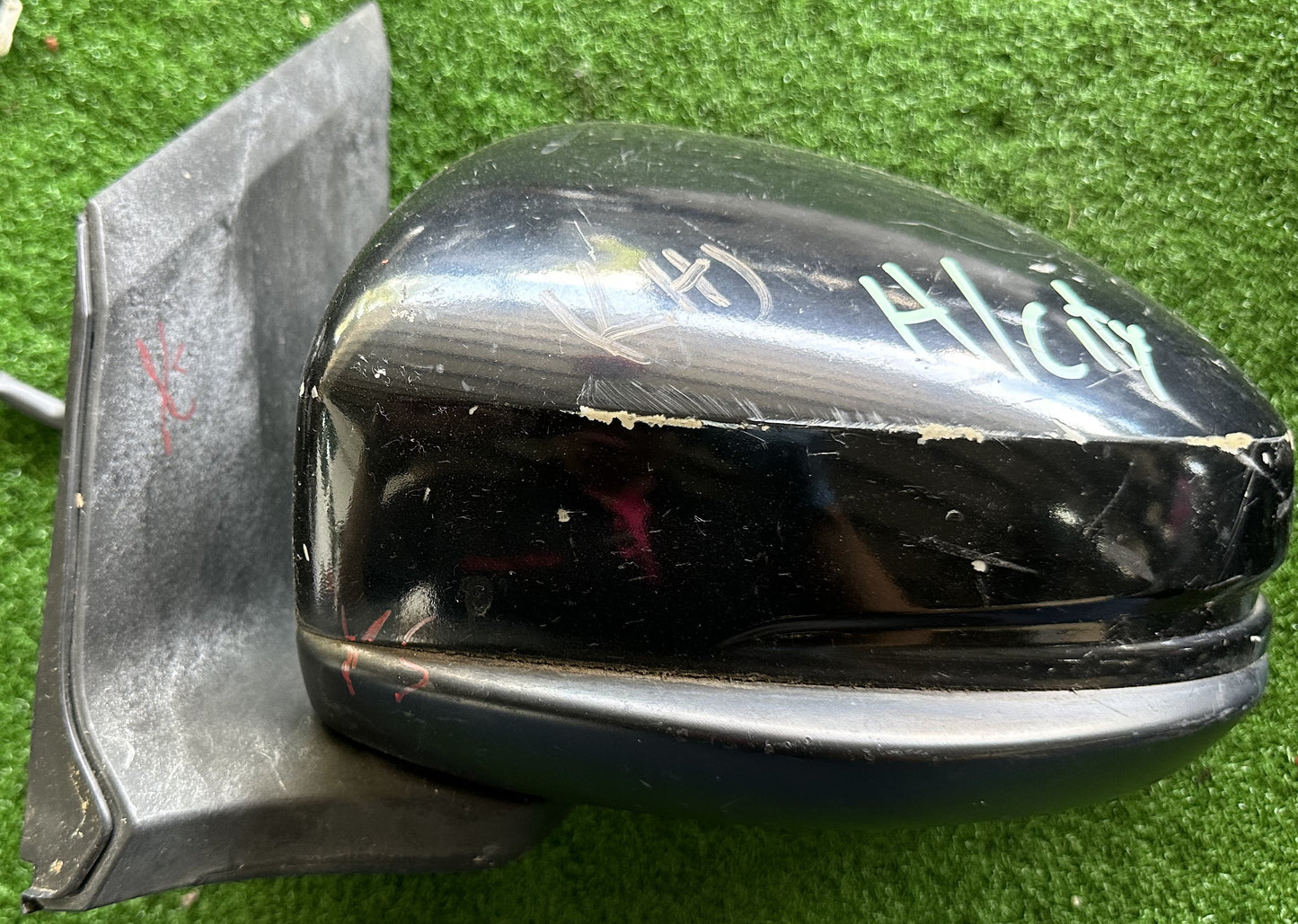 HONDA CITY GM6 SIDE MIRROR 3WIRE LH BLACK (SM00032)