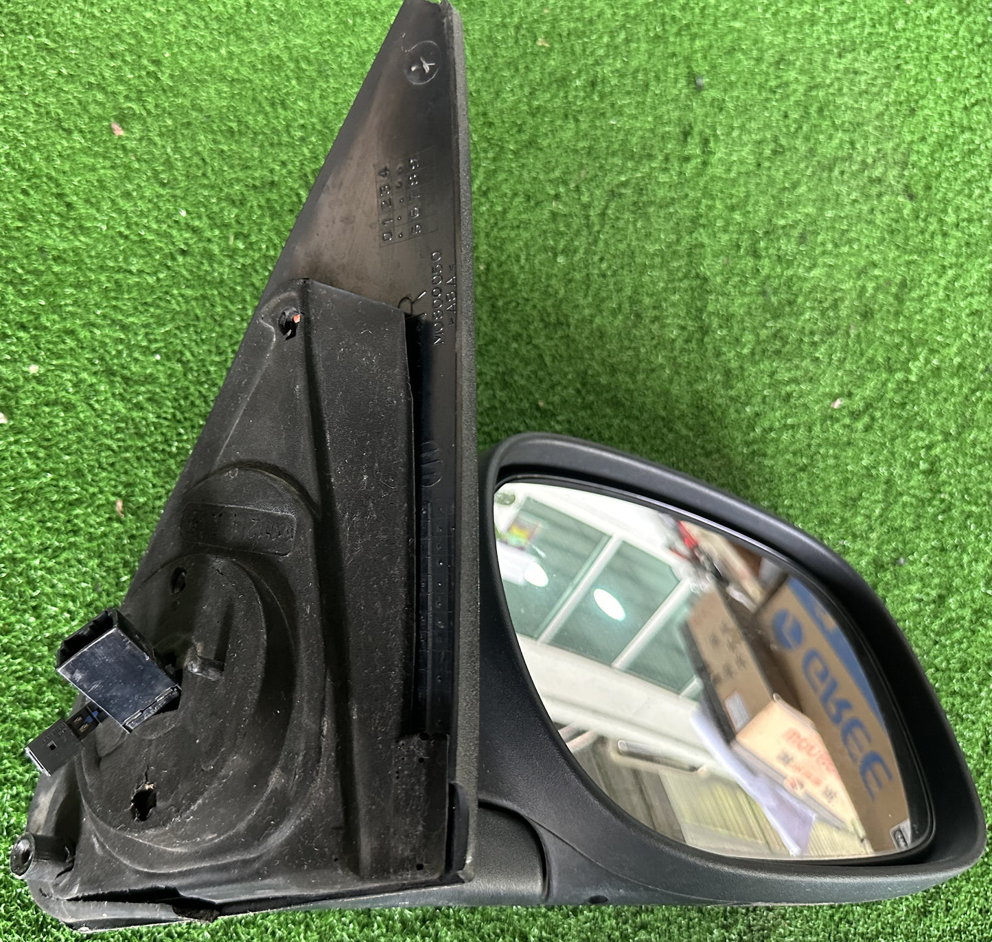 LAND ROVER L314 SIDE MIRROR 7WIRE RH BLACK (SM00038-1)