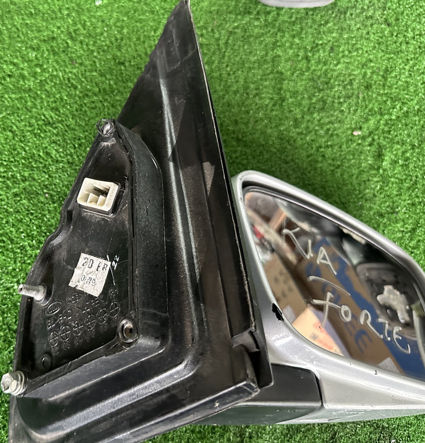 KIA FORTE SIDE MIRROR 7WIRE RH SILVER (SM00028-1)