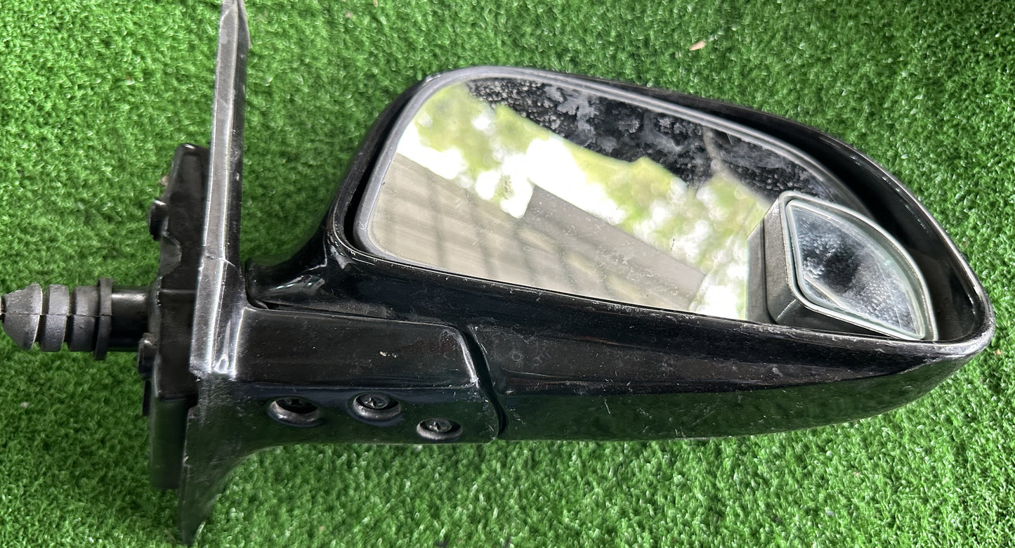 PROTON WIRA SIDE MIRROR NO WIRE RH BLACK (SM00008)
