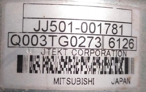MADZA CX5 STEERING COLUMN (JJ501-001781)