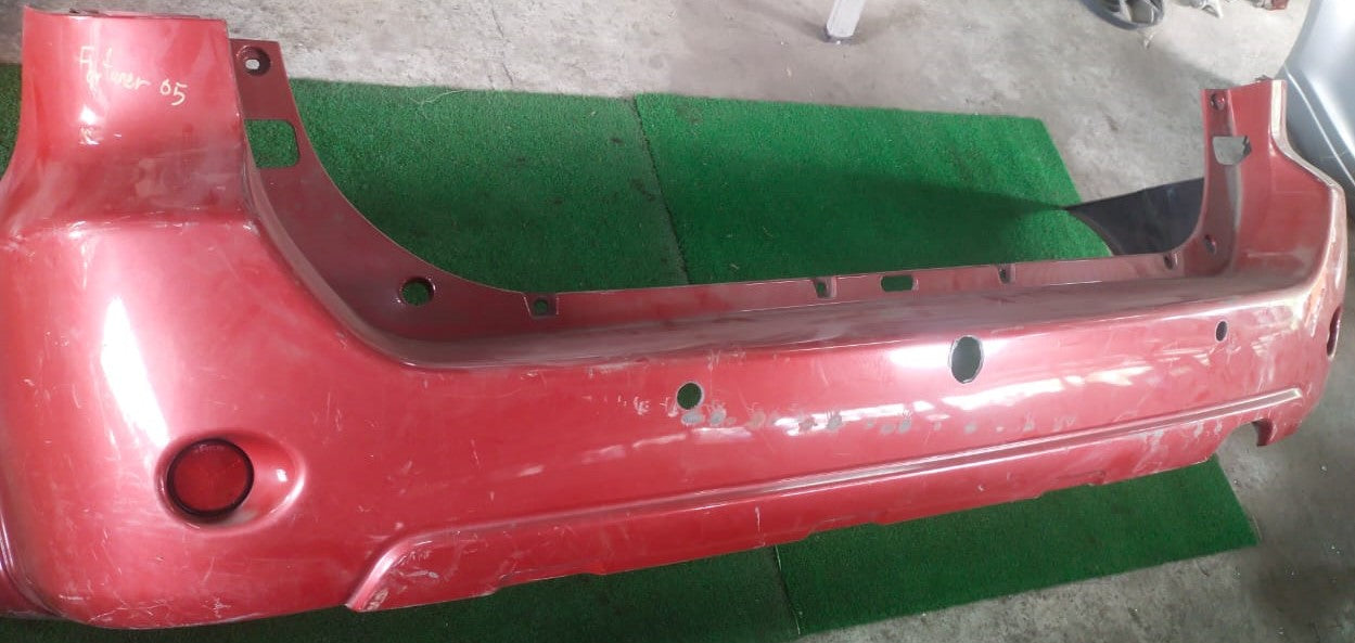 TOYOTA FORTUNER 05 REAR BUMPER RED (B) (RB00001)