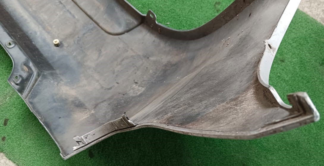 PROTON SAGA BLM REAR BUMPER SILVER (RB00022)