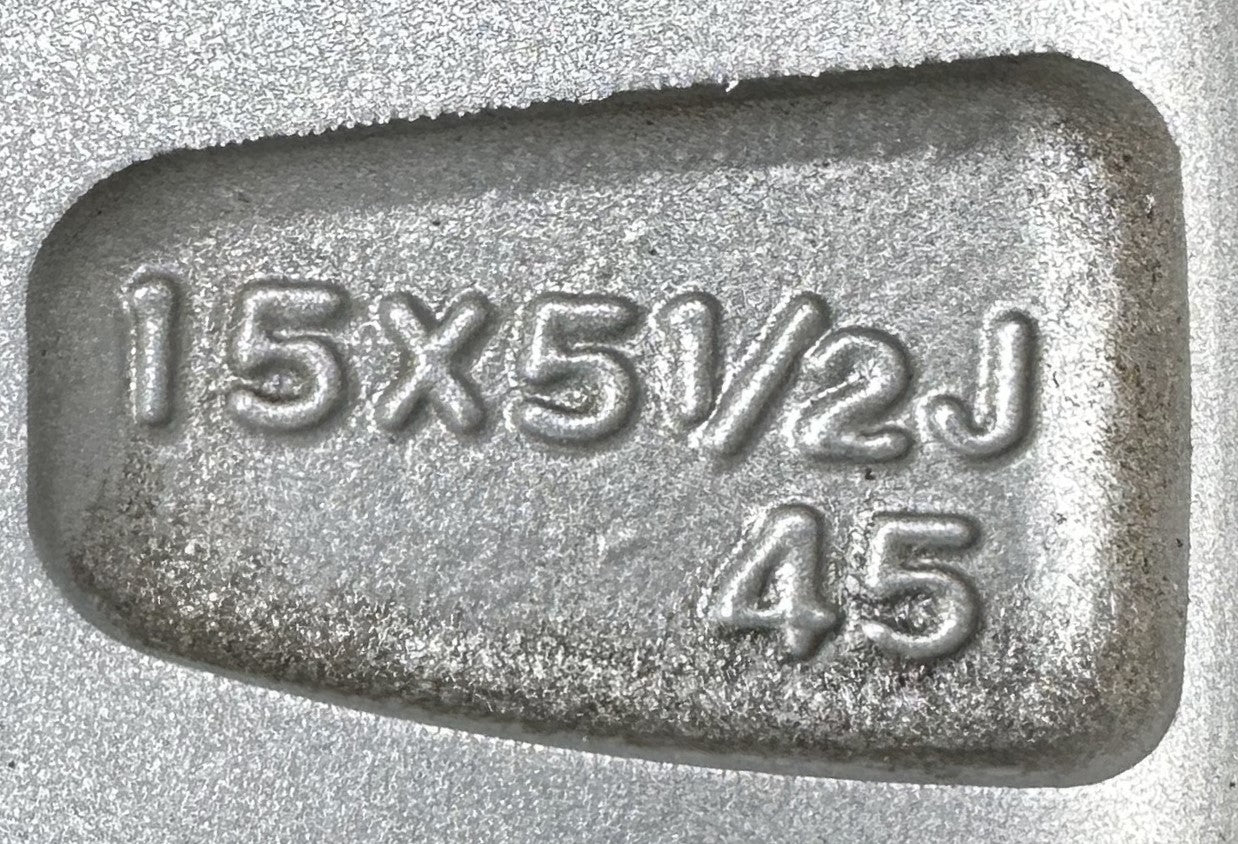 TOYOTA VIOS NCP150 4HOLE 15X5.5J RIM (RIM00019)