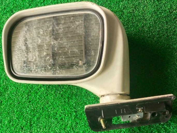 PERODUA KENARI SIDE MIRROR NO WIRE WHITE LH (SM00078)
