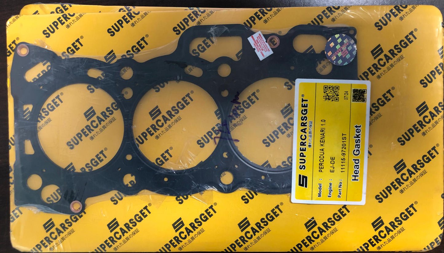 PERODUA KENARI/KELISA 1.0 12V EJ-DE HEAD GASKET (STEEL) (11115-97201ST)