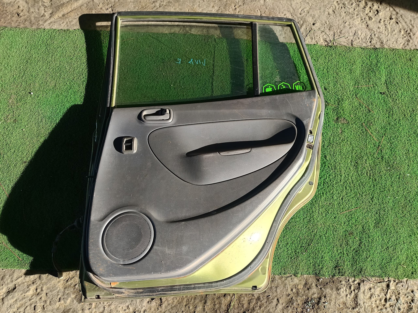 PERODUA VIVA DOOR PANEL RRH KOSONG GREEN (DP00205)