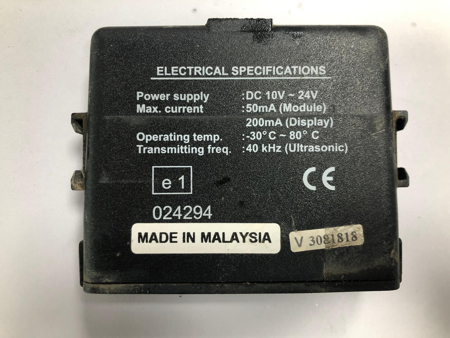NISSAN NAVARA REVERSE SENSOR ECU (024294)