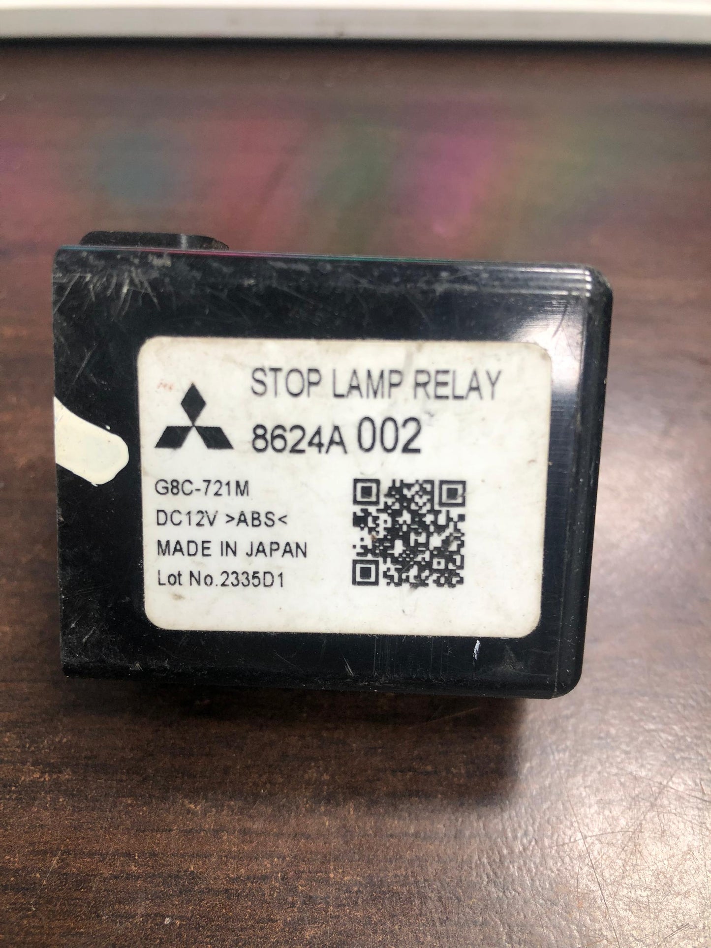 MITSUBISHI ASX STOP LAMP RELAY (8624A002)