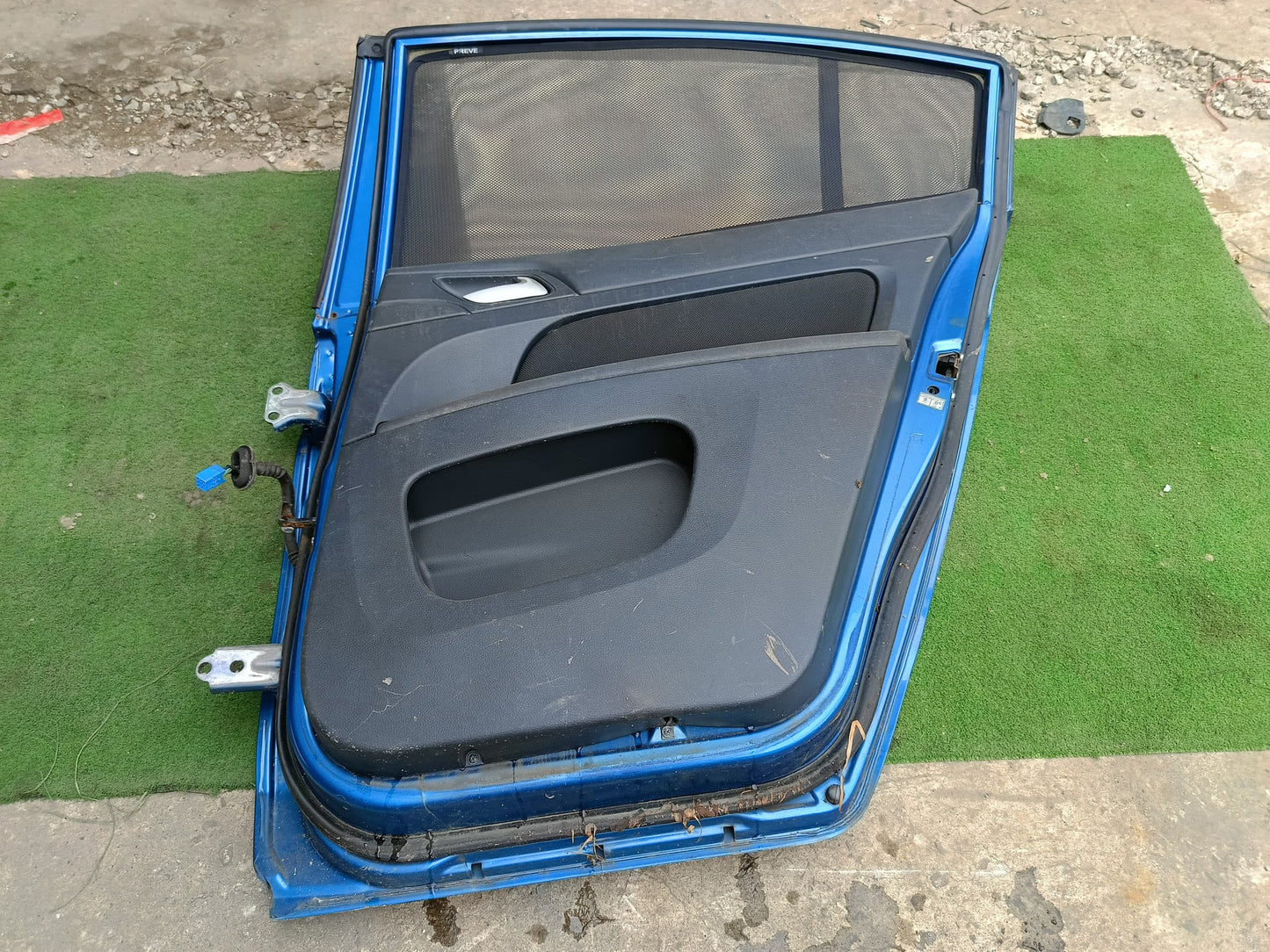 PROTON PREVE DOOR PANEL RRH COMPLETE BLUE (DP00235)